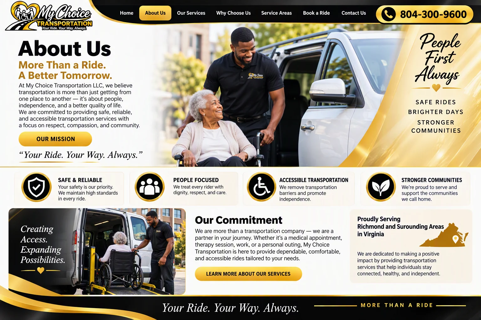 Why Choose Us - My Choice Transportation LLC